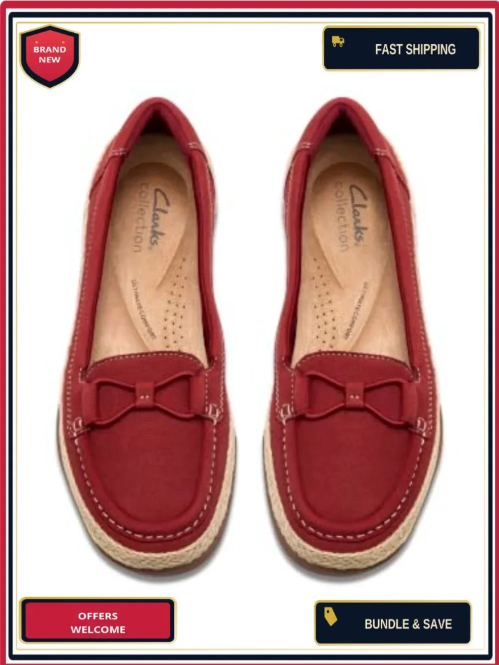 Women's Leather Loafers with Ultimate Comfort Footbed Slip-On Casual Shoes